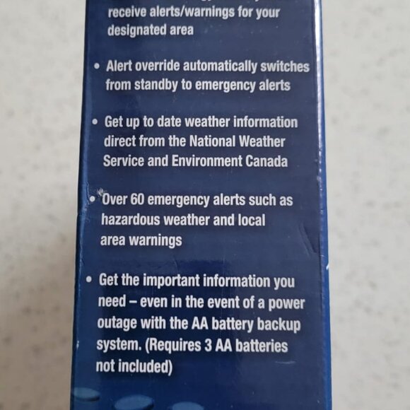 MIDLAND Emergency Weather Radio - NEW - Open Box - Picture 9 of 11